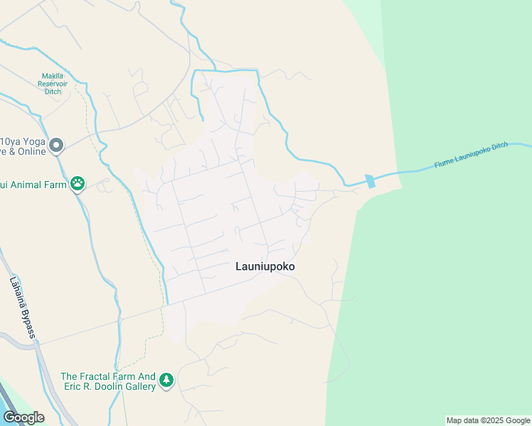 map of restaurants, bars, coffee shops, grocery stores, and more near 750 Kai Hele Ku Street in Lahaina
