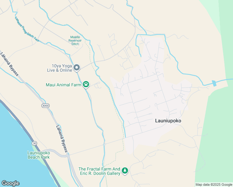 map of restaurants, bars, coffee shops, grocery stores, and more near 220 Paia Pohaku Place in Lahaina