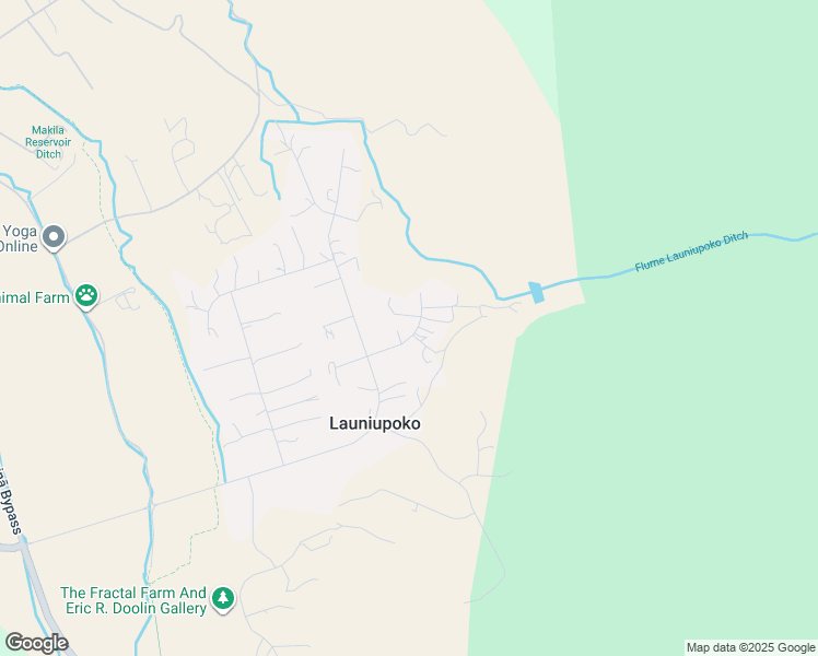 map of restaurants, bars, coffee shops, grocery stores, and more near 75 East Huapala Place in Lahaina