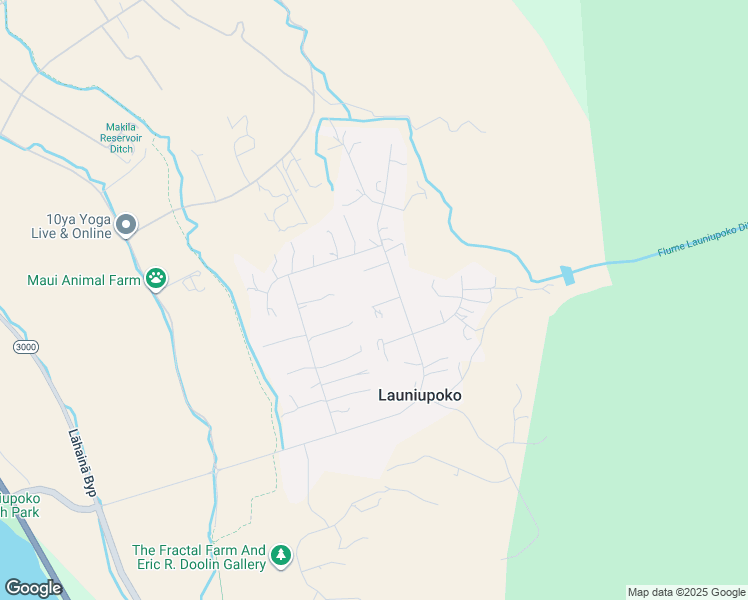 map of restaurants, bars, coffee shops, grocery stores, and more near 24 Maluniu Place in Lahaina