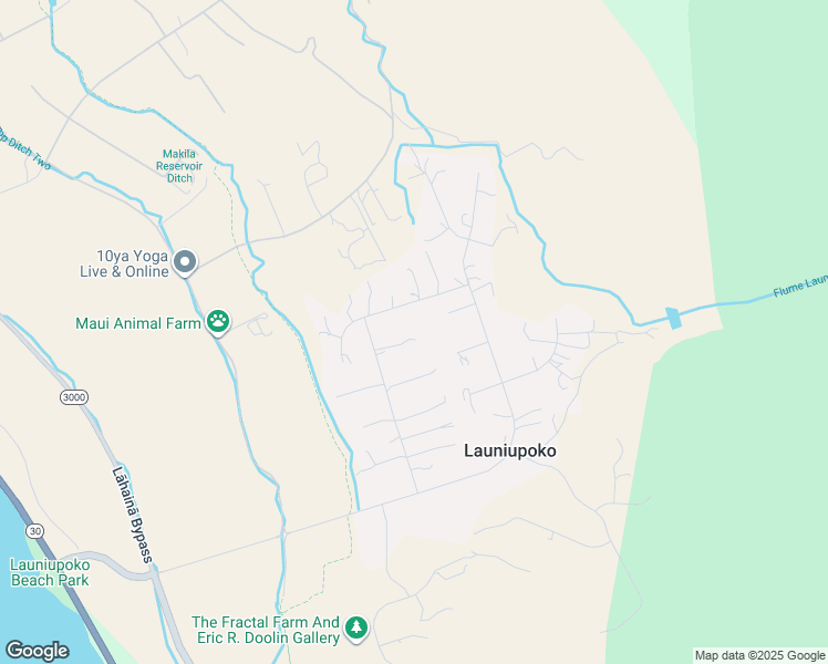 map of restaurants, bars, coffee shops, grocery stores, and more near 200 Awaiku Street in Lahaina