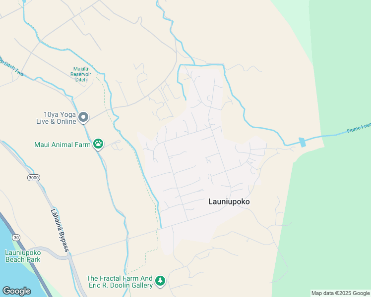 map of restaurants, bars, coffee shops, grocery stores, and more near 200 Awaiku Street in Lahaina
