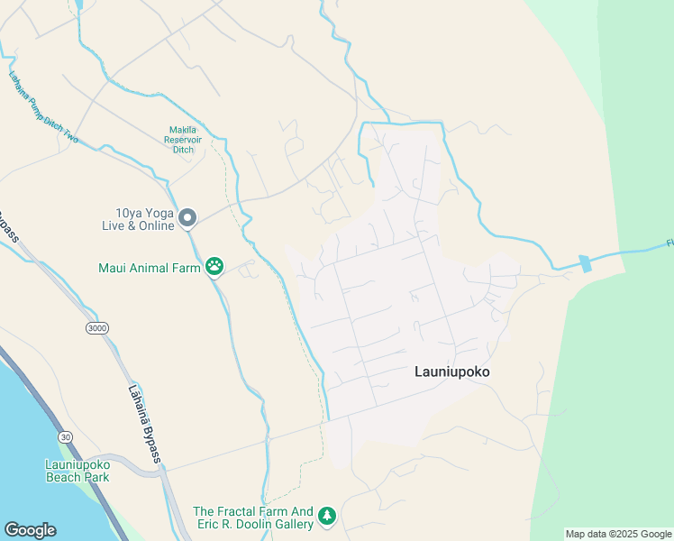map of restaurants, bars, coffee shops, grocery stores, and more near 214 Awaiku Street in Lahaina