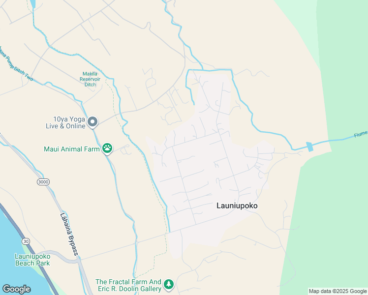 map of restaurants, bars, coffee shops, grocery stores, and more near 135 Paia Pohaku Street in Lahaina