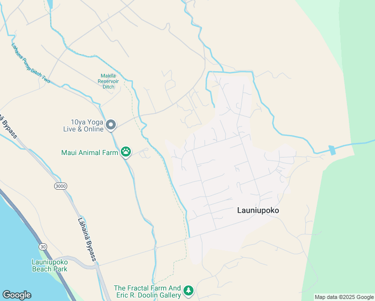 map of restaurants, bars, coffee shops, grocery stores, and more near 170 Paia Pohaku Place in Lahaina
