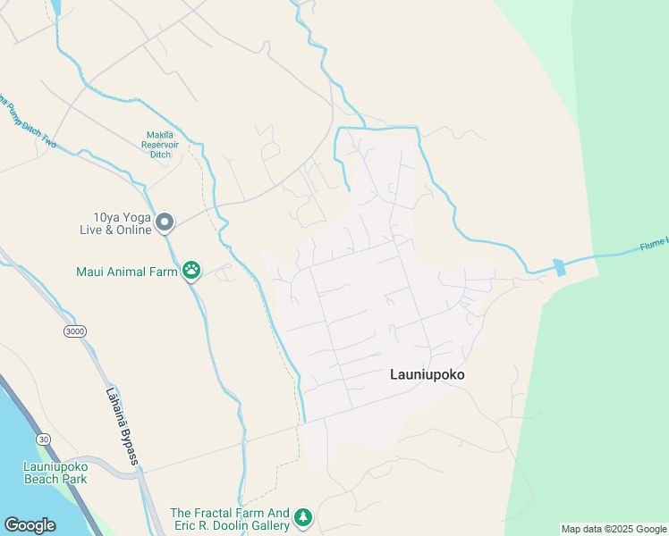 map of restaurants, bars, coffee shops, grocery stores, and more near 141 Paia Pohaku Street in Lahaina