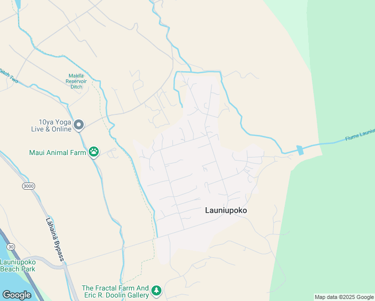 map of restaurants, bars, coffee shops, grocery stores, and more near 111 Paia Pohaku Street in Lahaina