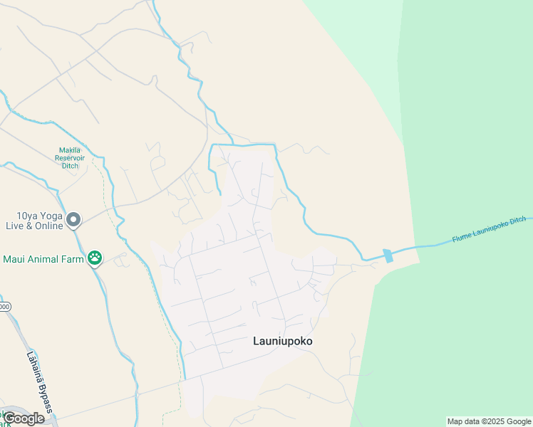 map of restaurants, bars, coffee shops, grocery stores, and more near 16 Kumu Niu Place in Lahaina
