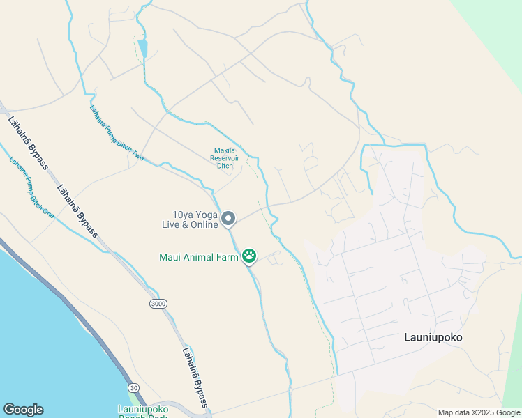 map of restaurants, bars, coffee shops, grocery stores, and more near 113 Punakea Loop in Lahaina