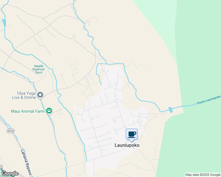 map of restaurants, bars, coffee shops, grocery stores, and more near 37 Kumu Niu Place in Lahaina
