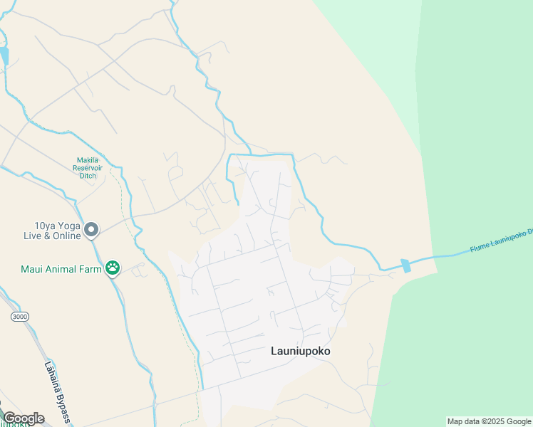 map of restaurants, bars, coffee shops, grocery stores, and more near 43 Kumu Niu Place in Lahaina