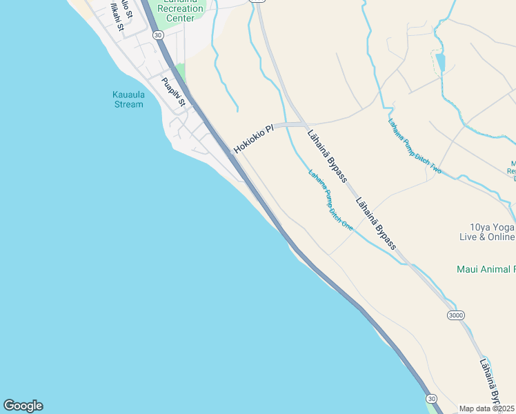 map of restaurants, bars, coffee shops, grocery stores, and more near 272 Pualei Drive in Lahaina