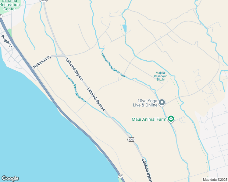 map of restaurants, bars, coffee shops, grocery stores, and more near 487 Haniu Street in Lahaina