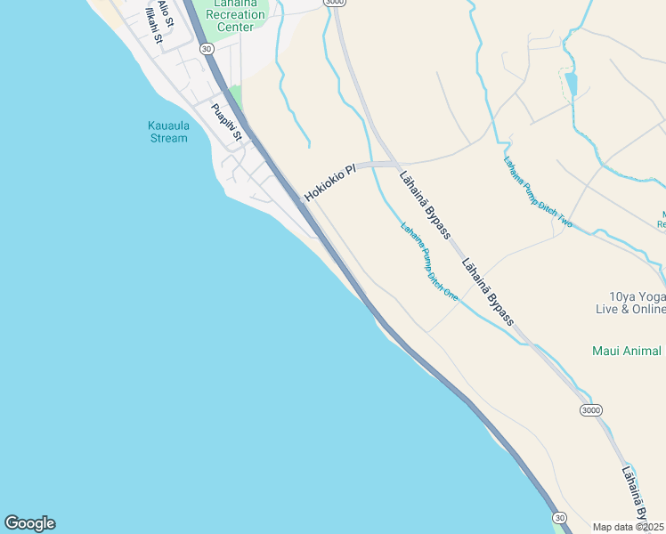 map of restaurants, bars, coffee shops, grocery stores, and more near 272 Pualei Drive in Lahaina