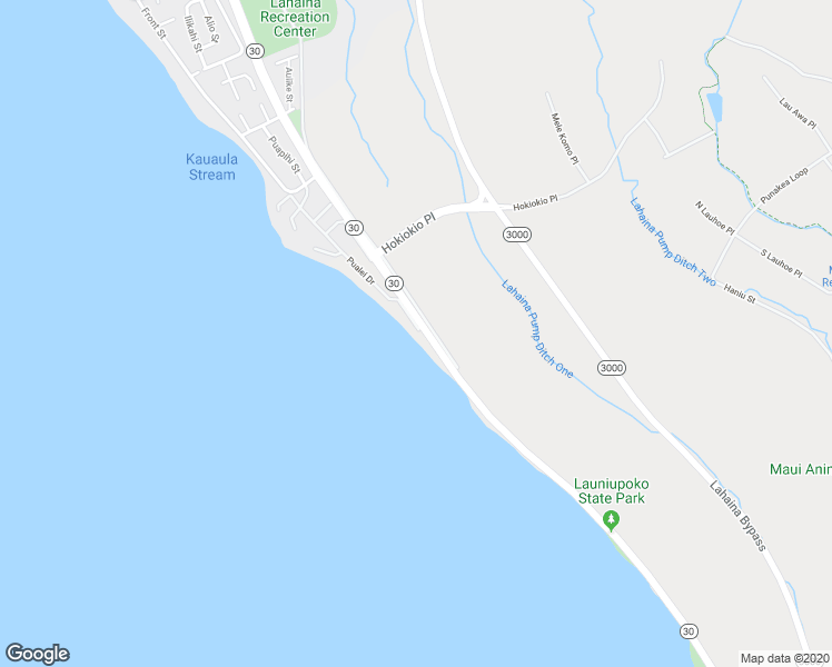 map of restaurants, bars, coffee shops, grocery stores, and more near 254 Pualei Drive in Lahaina