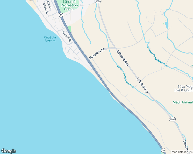 map of restaurants, bars, coffee shops, grocery stores, and more near 254 Pualei Drive in Lahaina