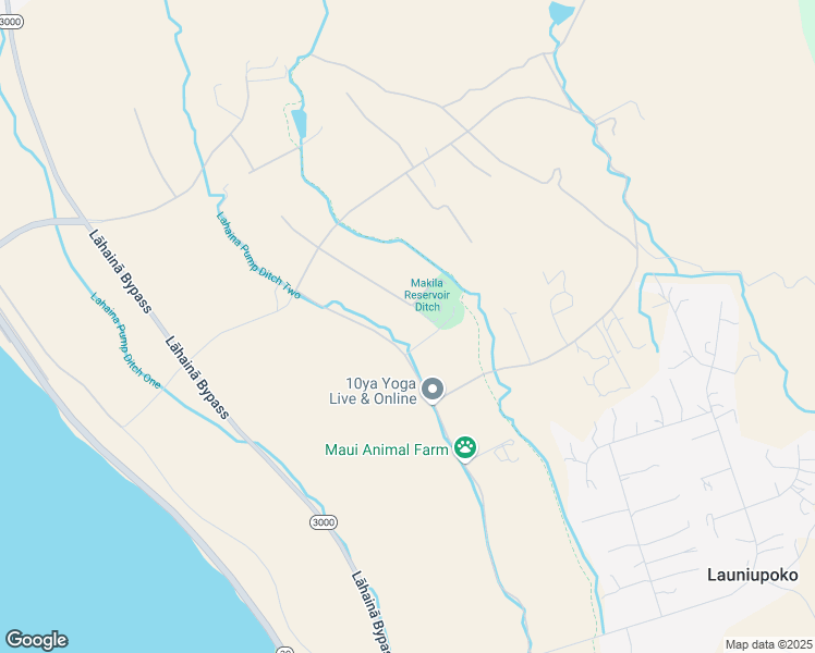 map of restaurants, bars, coffee shops, grocery stores, and more near 480 Haniu Street in Lahaina
