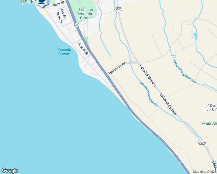 map of restaurants, bars, coffee shops, grocery stores, and more near 192 Pualei Drive in Lahaina