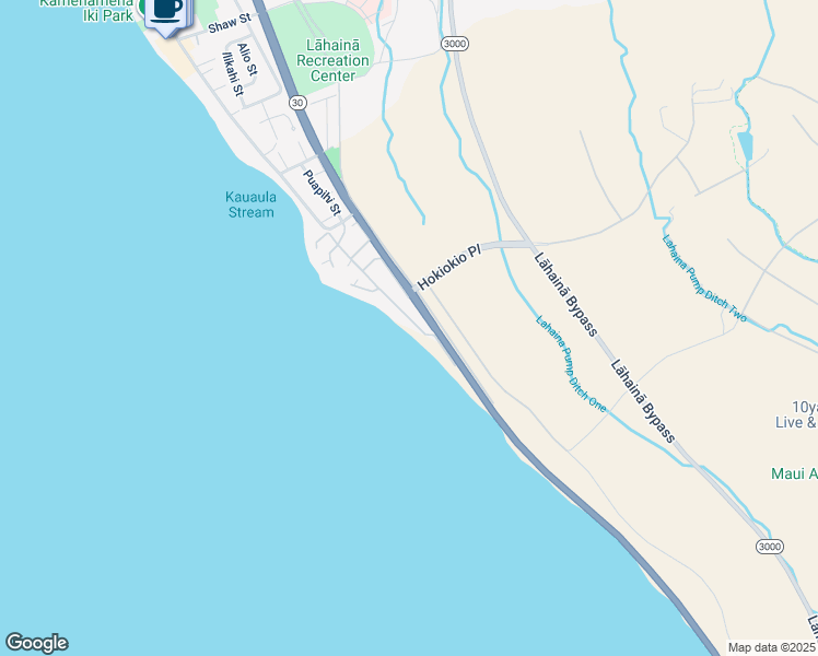 map of restaurants, bars, coffee shops, grocery stores, and more near 176 Pualei Drive in Lahaina