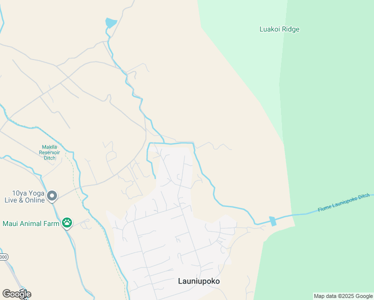 map of restaurants, bars, coffee shops, grocery stores, and more near 1033 Kai Hele Ku Street in Lahaina