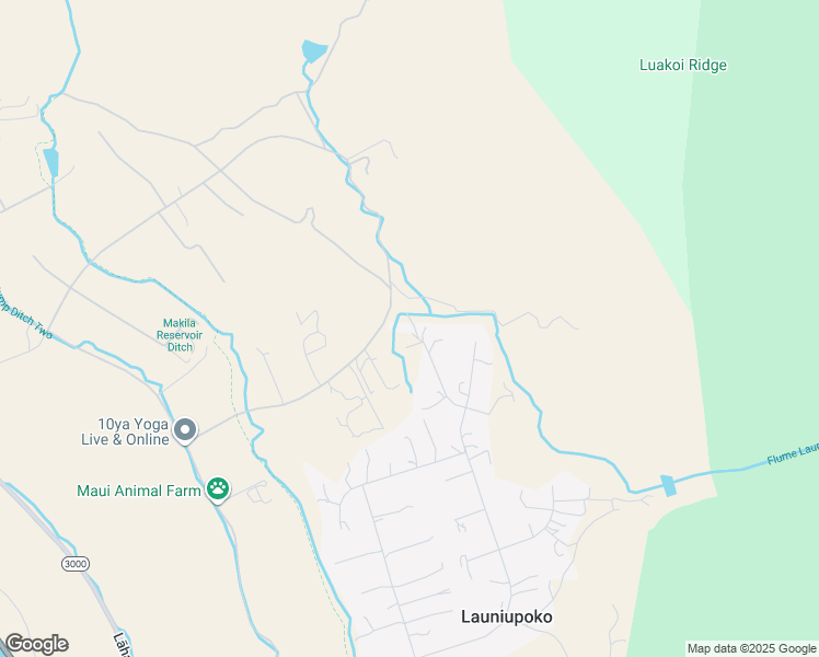 map of restaurants, bars, coffee shops, grocery stores, and more near 296 Punakea Loop in Lahaina