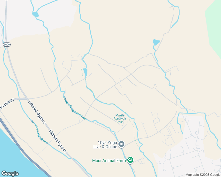 map of restaurants, bars, coffee shops, grocery stores, and more near 959 Punakea Loop in Lahaina