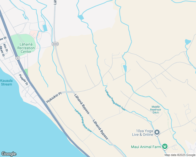 map of restaurants, bars, coffee shops, grocery stores, and more near 325 Hokiokio Place in Lahaina