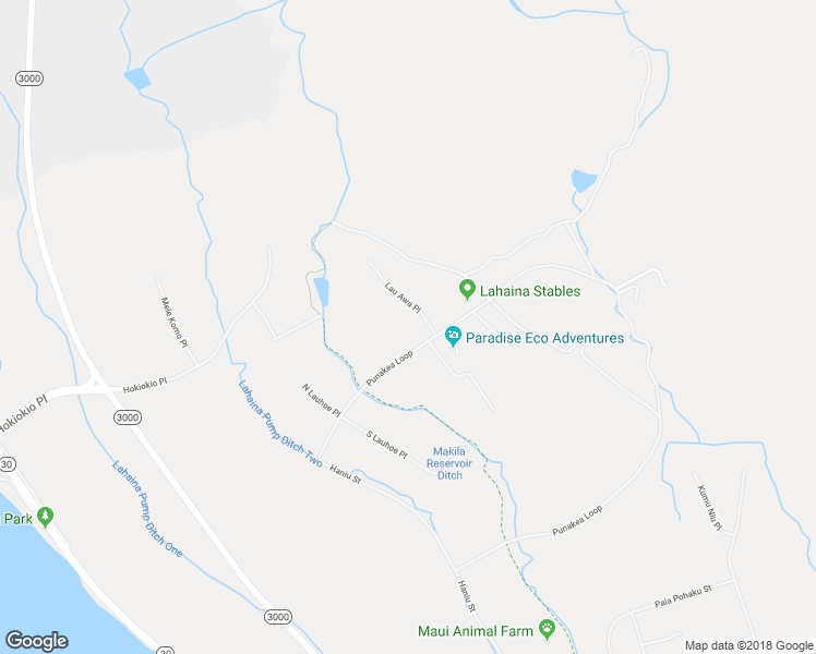 map of restaurants, bars, coffee shops, grocery stores, and more near 33 Lau Awa Place in Lahaina