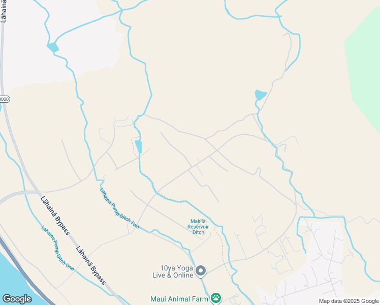 map of restaurants, bars, coffee shops, grocery stores, and more near 936 Punakea Loop in Lahaina