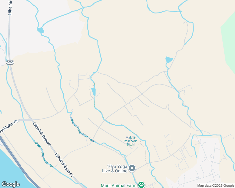 map of restaurants, bars, coffee shops, grocery stores, and more near Lau Awa Place in Launiupoko