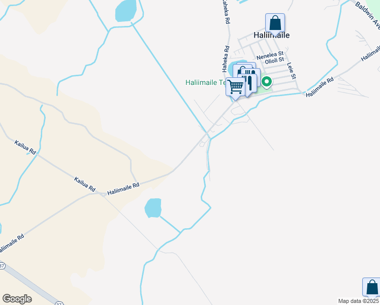 map of restaurants, bars, coffee shops, grocery stores, and more near Haliimaile Road in Maui County