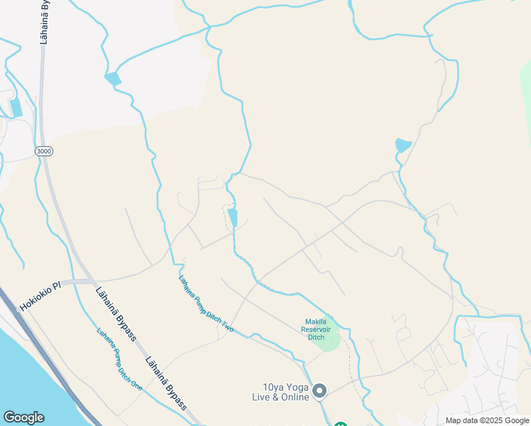 map of restaurants, bars, coffee shops, grocery stores, and more near 85 Lau Awa Place in Lahaina