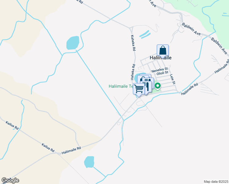 map of restaurants, bars, coffee shops, grocery stores, and more near in Haliimaile