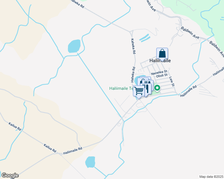 map of restaurants, bars, coffee shops, grocery stores, and more near in Haliimaile