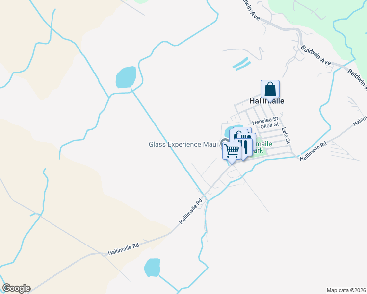 map of restaurants, bars, coffee shops, grocery stores, and more near in Haliimaile