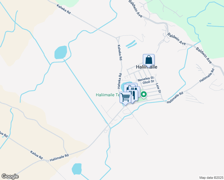 map of restaurants, bars, coffee shops, grocery stores, and more near 875 Haliimaile Road in Makawao