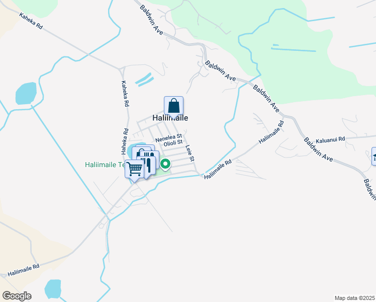 map of restaurants, bars, coffee shops, grocery stores, and more near 967 Hiilani Street in Makawao