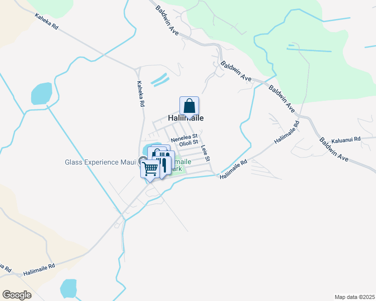 map of restaurants, bars, coffee shops, grocery stores, and more near 925 Maile Street in Makawao