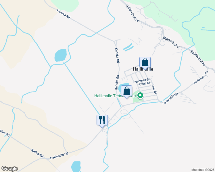 map of restaurants, bars, coffee shops, grocery stores, and more near in Haliimaile