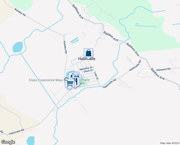 map of restaurants, bars, coffee shops, grocery stores, and more near 943 Maile Street in Makawao