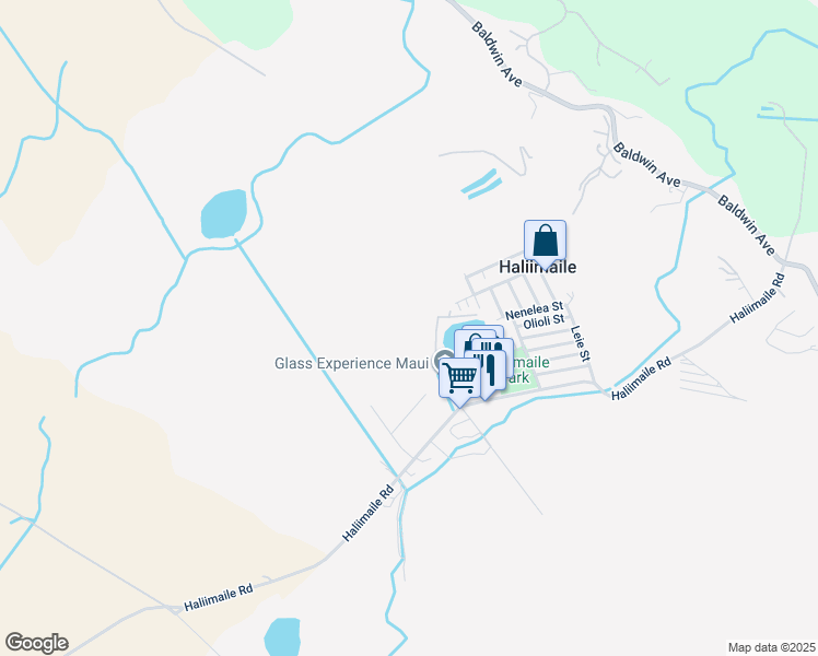 map of restaurants, bars, coffee shops, grocery stores, and more near in Haliimaile