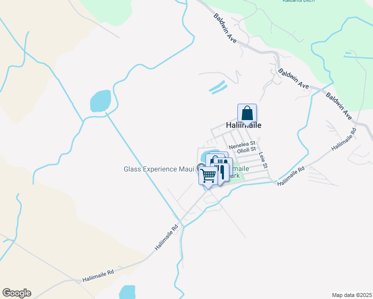 map of restaurants, bars, coffee shops, grocery stores, and more near in Haliimaile