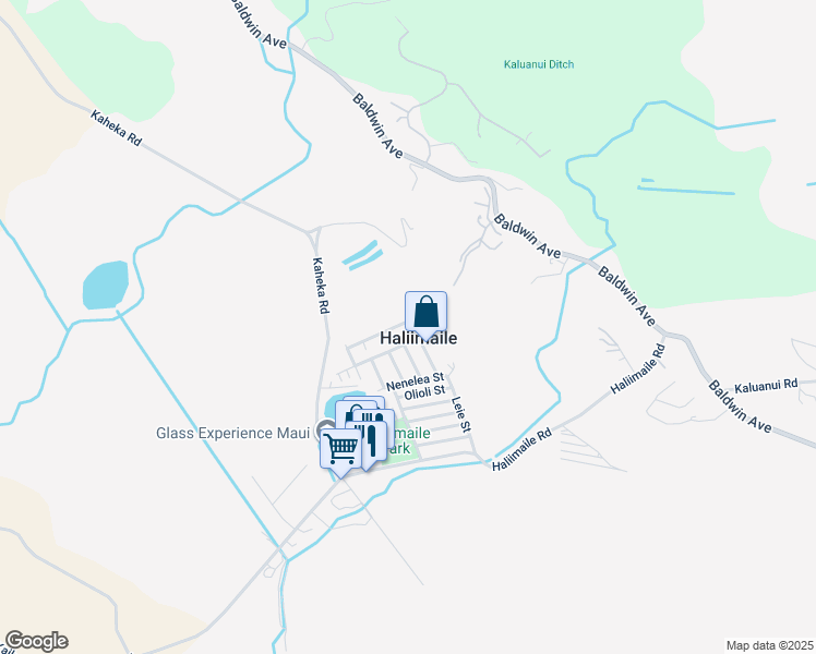map of restaurants, bars, coffee shops, grocery stores, and more near 922 Maikai Street in Makawao