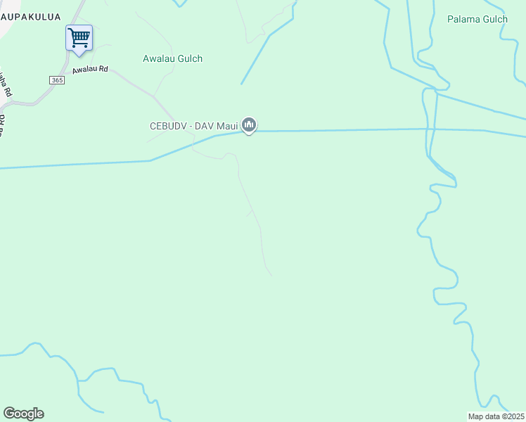 map of restaurants, bars, coffee shops, grocery stores, and more near 575 Awalau Road in Maui County
