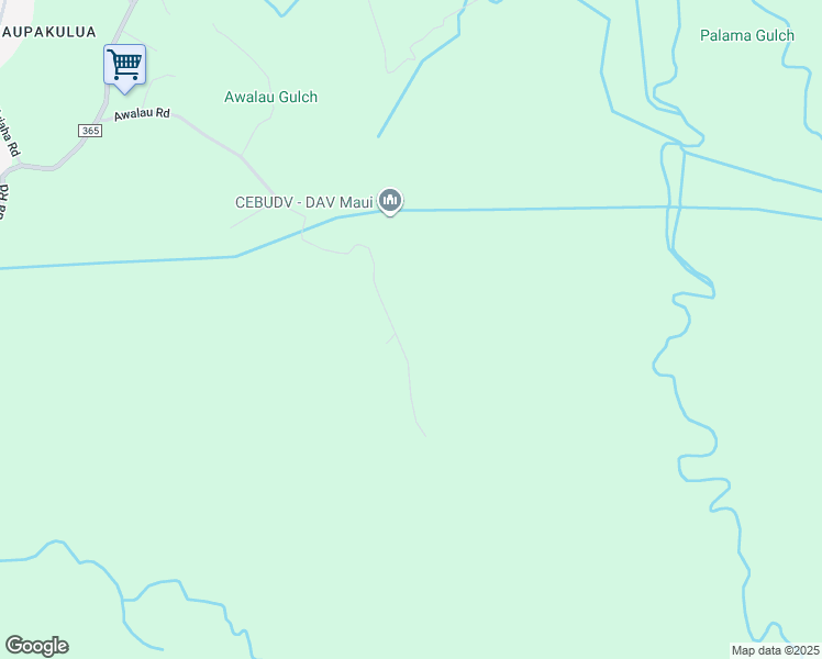 map of restaurants, bars, coffee shops, grocery stores, and more near 575 Awalau Road in Maui County