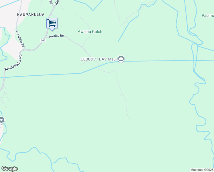map of restaurants, bars, coffee shops, grocery stores, and more near 510 Awalau Road in Maui County