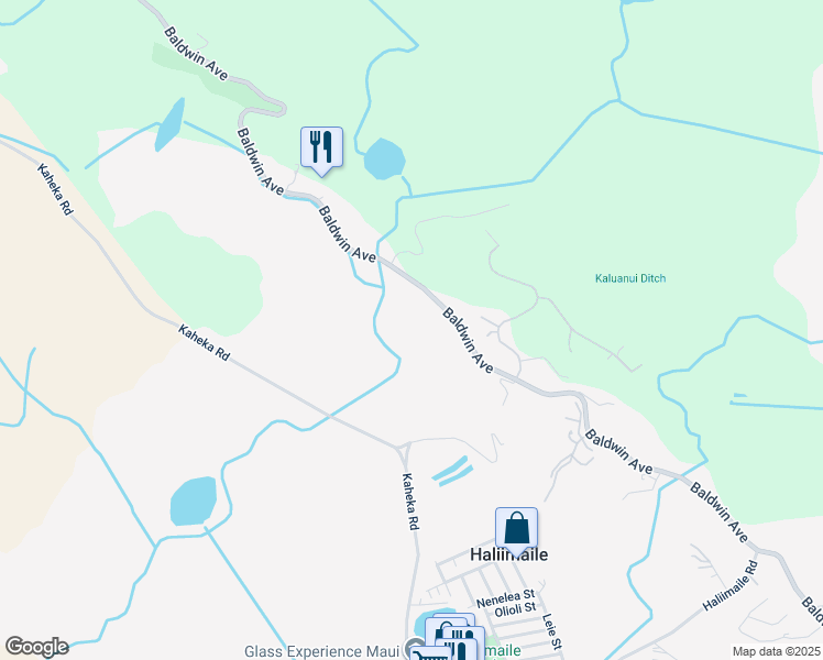 map of restaurants, bars, coffee shops, grocery stores, and more near in Haliimaile