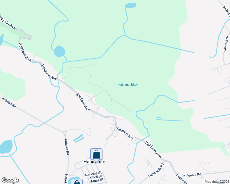 map of restaurants, bars, coffee shops, grocery stores, and more near 41 Oheala Place in Makawao