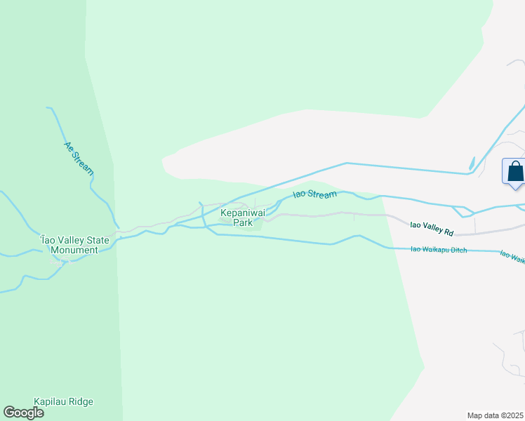 map of restaurants, bars, coffee shops, grocery stores, and more near 11 South Kukui Place in Wailuku