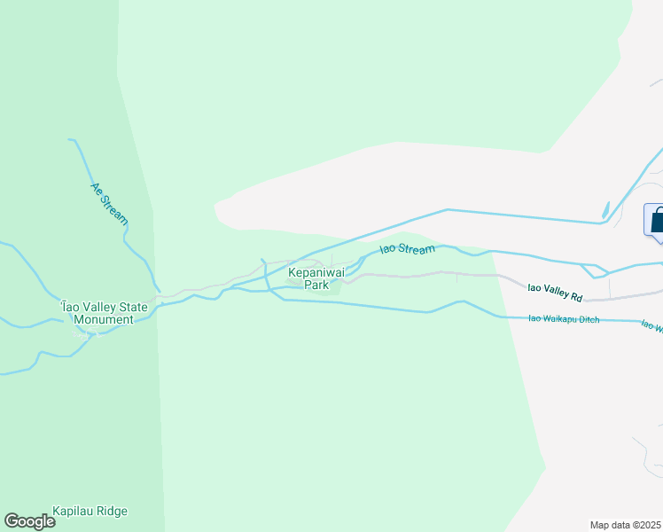 map of restaurants, bars, coffee shops, grocery stores, and more near 24 South Kukui Place in Wailuku